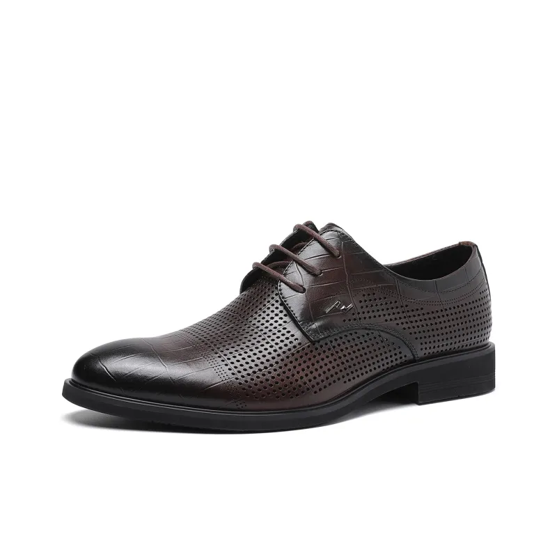 TRUMPPIPE Dress Shoes Men's Light Brown-1