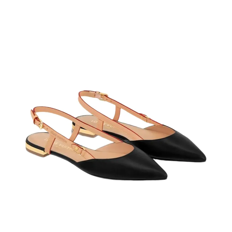 LOUIS VUITTON Blossom Women's Casual Shoes Women's Black-2