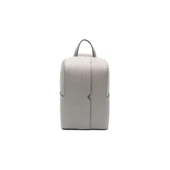 Valextra Calfskin Box Bag, Handbag, Crossbody Bag, Shoulder Bag Men's Gray