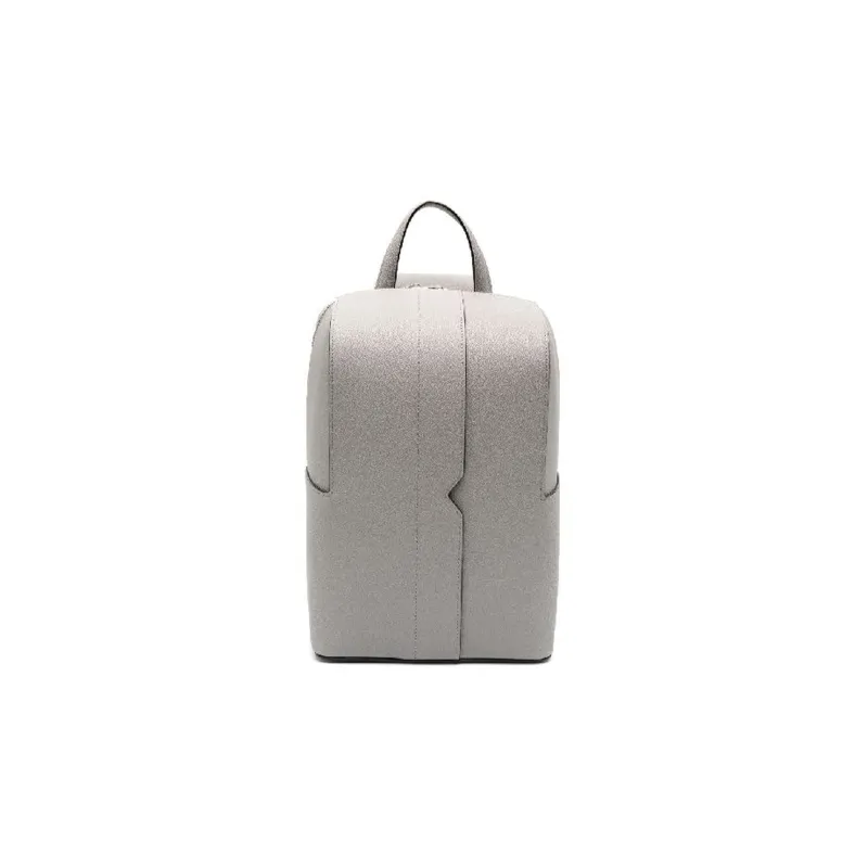 Valextra Calfskin Box Bag, Handbag, Crossbody Bag, Shoulder Bag Men's Gray-0