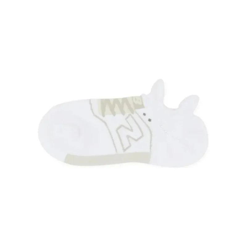 New Balance Ankle Socks Unisex White-1