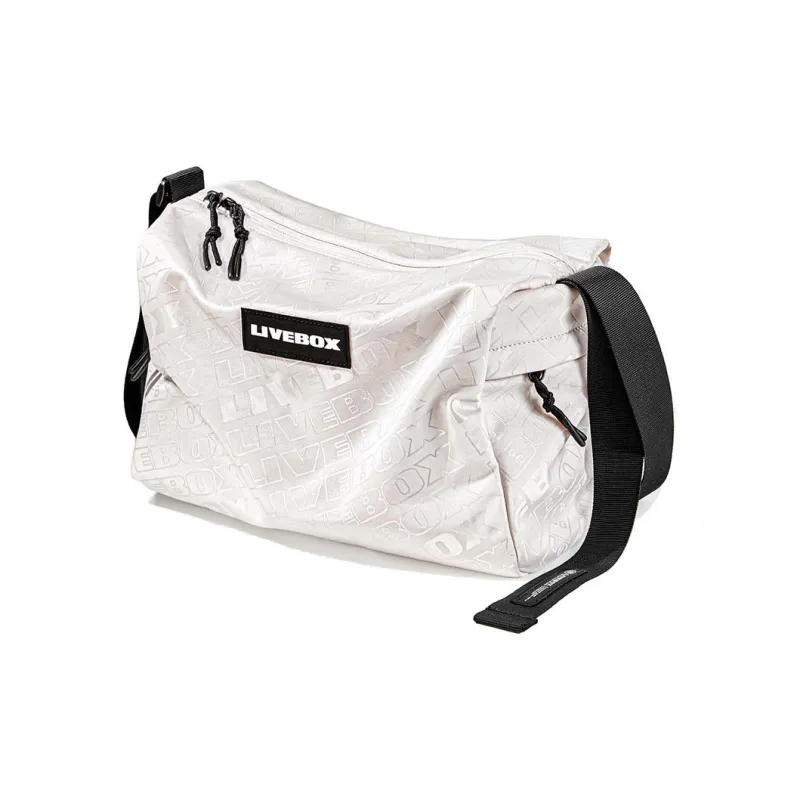 LIVEBOX EN DIRECT Nylon Fabric Gym Bag Shoulder Bag Crossbody Bag Medium Size Men's Multicolor-3