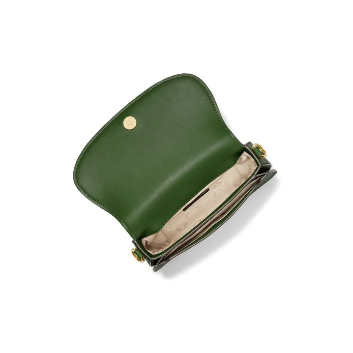 MICHAEL KORS Mila Leather Shoulder Bag Women's Jasper-1