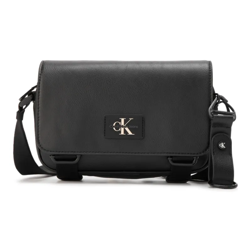 CALVIN KLEIN Synthetic Material Classic Crossbody Bag Men's Sky Black-0