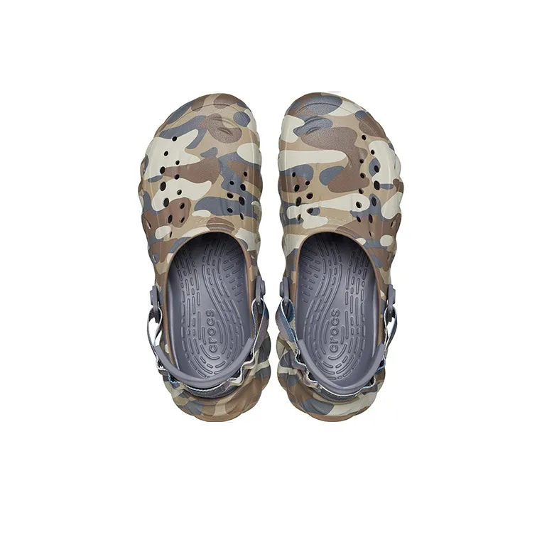 Crocs Echo Redux Clog Camo Charcoal Green-3