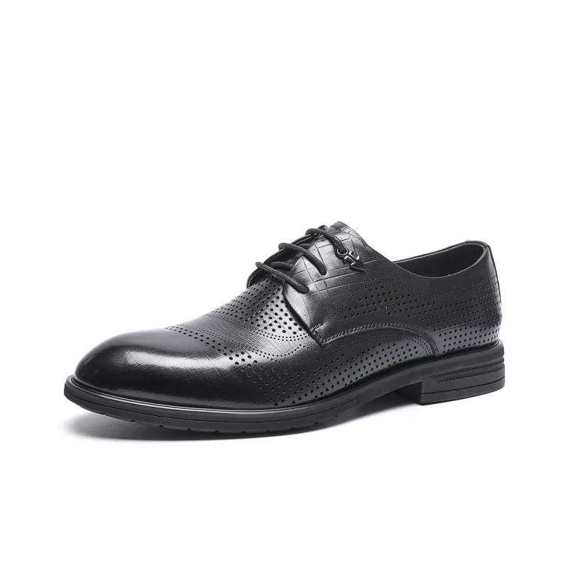 TRUMPPIPE Dress Shoes Men's Black-1