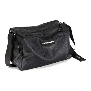LIVEBOX EN DIRECT Nylon Fabric Gym Bag Shoulder Bag Crossbody Bag Medium Size Men's Multicolor