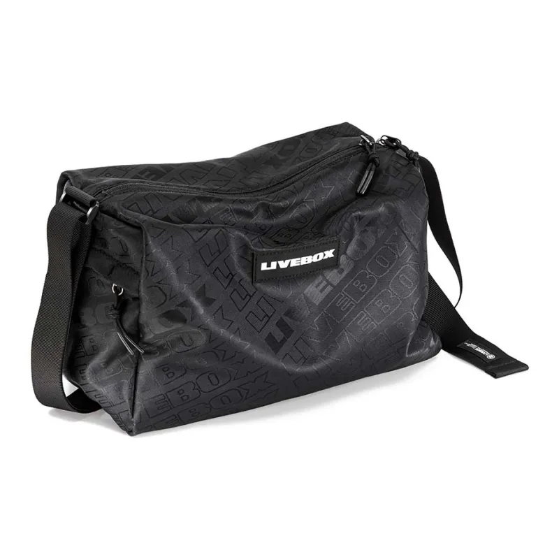 LIVEBOX EN DIRECT Nylon Fabric Gym Bag Shoulder Bag Crossbody Bag Medium Size Men's Multicolor-0