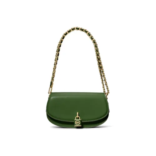 MICHAEL KORS Mila Leather Shoulder Bag Women's Jasper