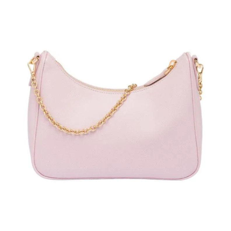 PRADA Re-Edition Saffiano Leather 3-in-1 Crossbody Bag Shoulder Bag Regular Women's Pink-2