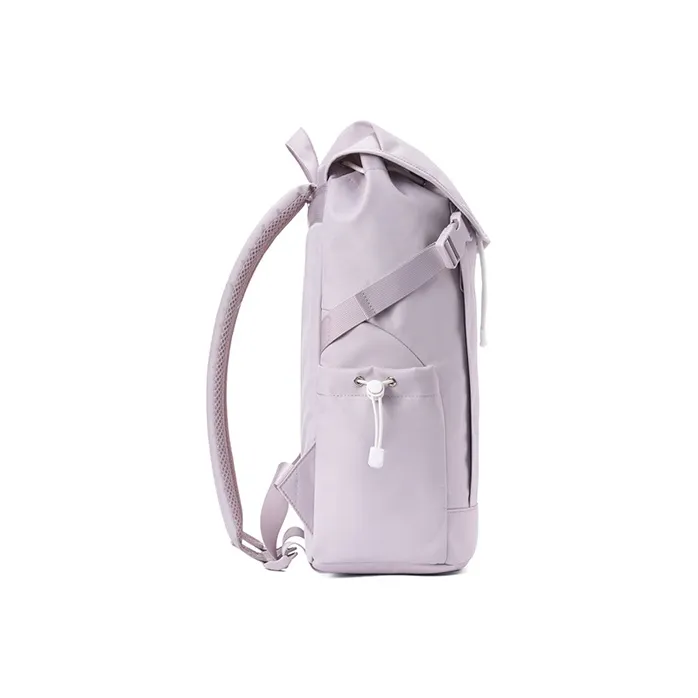MR.ACE HOMME Polyester Laptop Backpack Regular Unisex Light Purple Gray-2