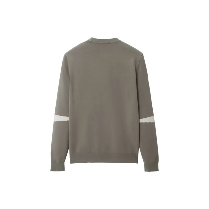 HLA Knitwear Men Khaki & B4-1