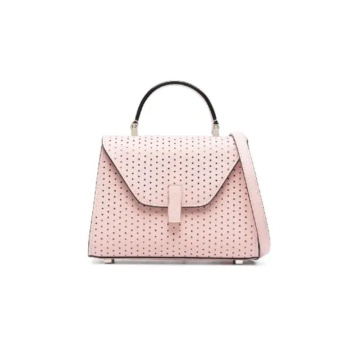 Valextra Iside Leather Shoulder Bag, Crossbody Bag, Handbag Women's Pink