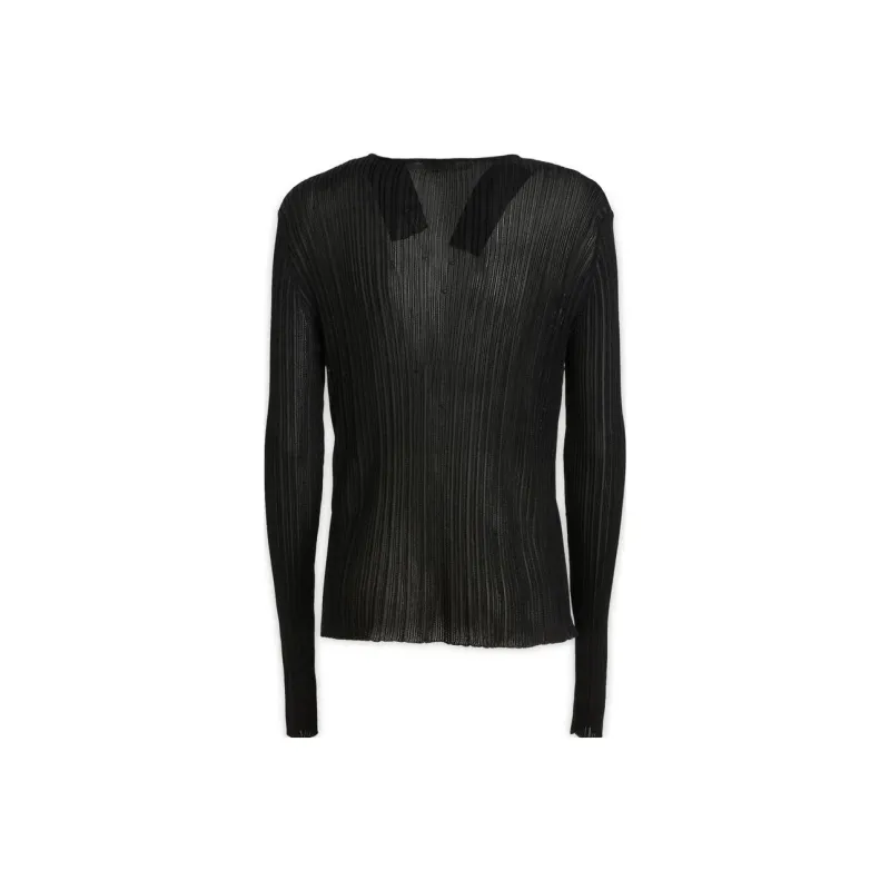 TOM FORD Crewneck Ribbed Knit Top-1