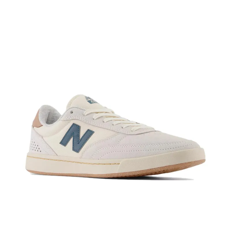 New Balance Numeric 440 Cushioning, Slip Resistant, And Abrasion Resistant Low Top Skateboard Shoes Men's Ecru, Green-2