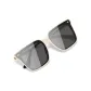 MK438YJ-002 Ecru Frame with Gray Lens