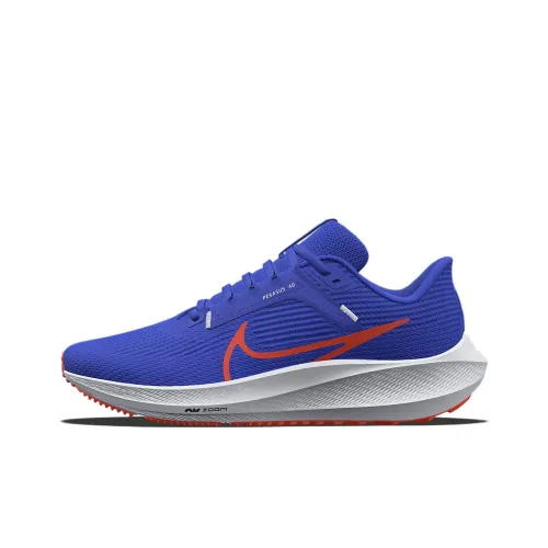 Nike Air Zoom Pegasus 40 Anti-Slip Wear-Resistant Low-Top Running Shoes Men's Blue