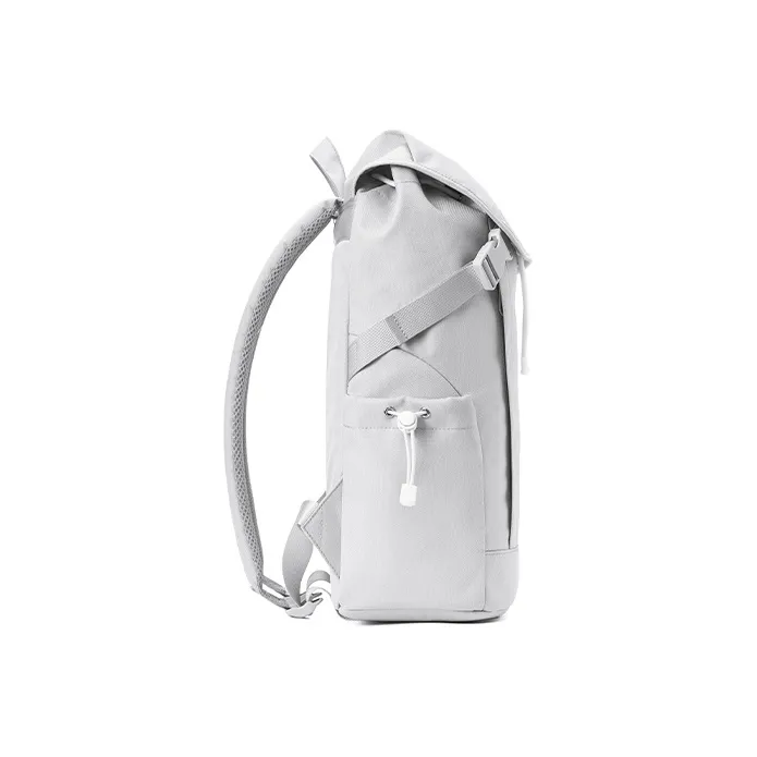 MR.ACE HOMME Polyester Laptop Backpack Regular Unisex Light Purple Gray-6
