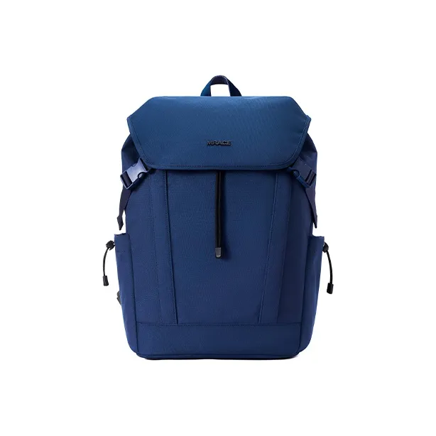 MR.ACE HOMME Polyester Laptop Backpack Regular Unisex Light Purple Gray-8