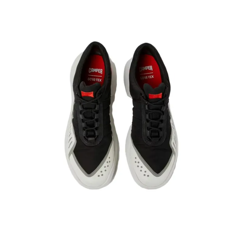 CAMPER Crclr Gore Te Slip Resistant Low Top Casual Shoes Men's Black Red White-1