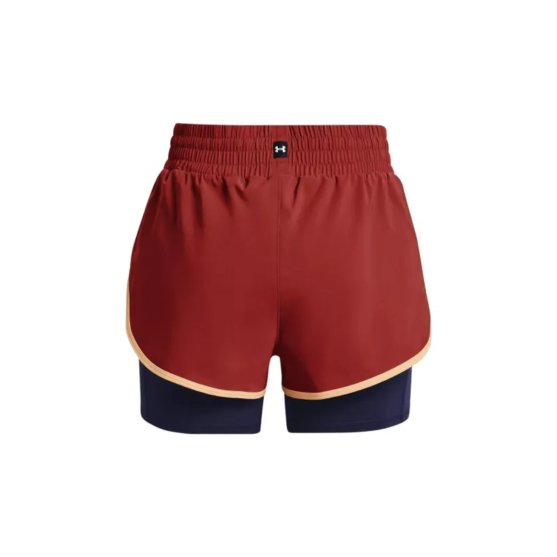 Under Armour Project Casual Shorts Women's Dark Red-1