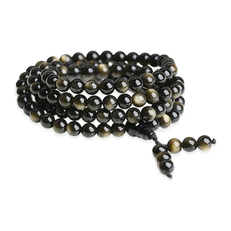 MISS TOOYA Obsidian Bracelets Unisex-4