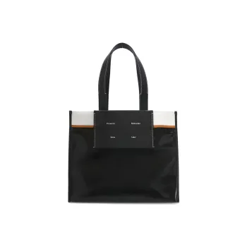 PROENZA SCHOULER Calfskin One Shoulder Handbags Large Size Women's Black