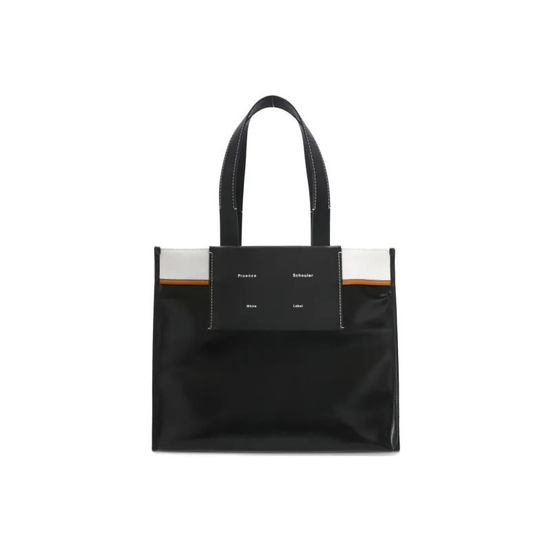 PROENZA SCHOULER Calfskin One Shoulder Handbags Large Size Women's Black-0