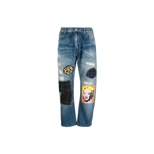 JUNYA WATANABE Jeans Men Blue