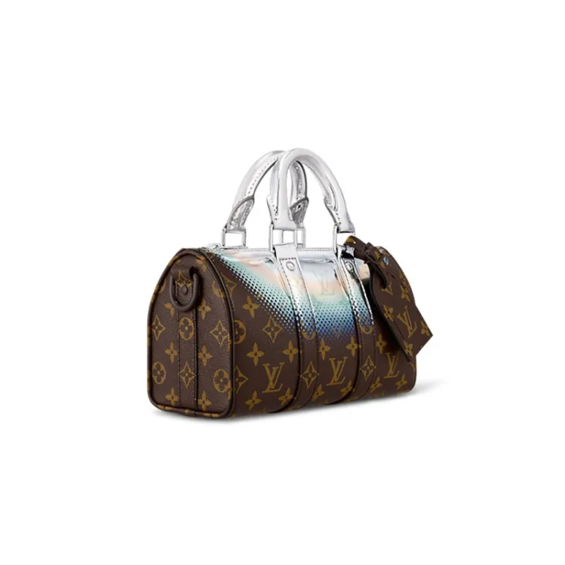 LOUIS VUITTON Keepall Bandouliere 25 Metallic-1