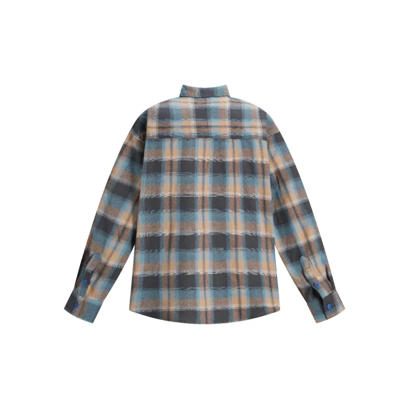 404MOB GANG Shirt Unisex Blue Yellow-1