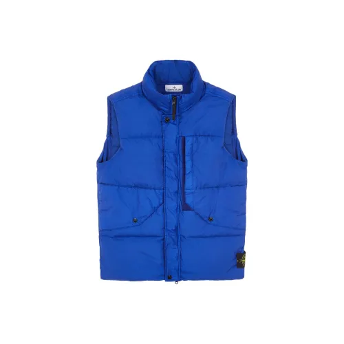 STONE ISLAND Vests Unisex Bright Blue