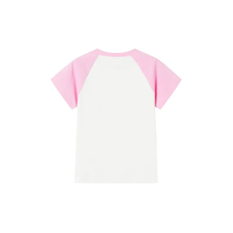 ANDREA MARTIN T Shirts Women's White Pink-1