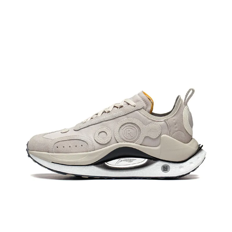 LiNing Jueying CRC Rebound Low Top Casual Shoes Women's Moonlight Gray-0