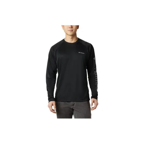 Columbia Fork Stream T-Shirts Men Black