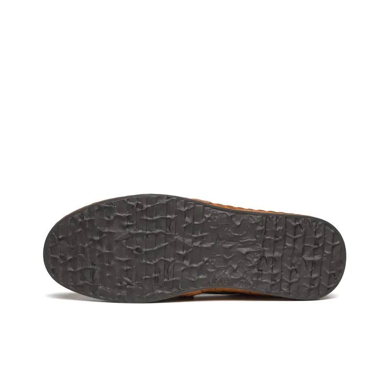 DIENGRLEY Loafers Men Low Top Black/Apricot/Yellow-4