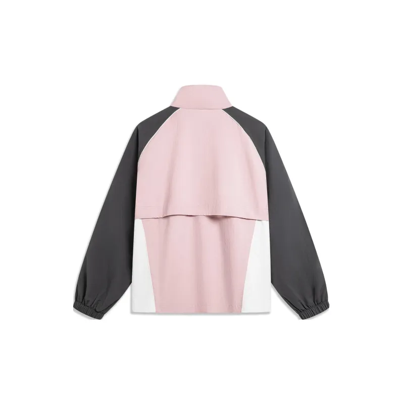 LiNing Sports Fashion Collection Jackets Coats Unisex Light Crimson Pink-1