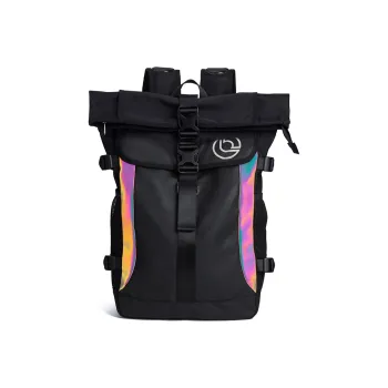 LOVERPUSS Polyester Backpack Large Size Unisex Black