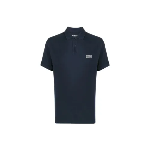 BARBOUR Polo Shirts Men Dark Blue