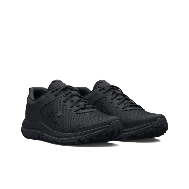 Under Armour Charged Assert 10 4E Wide 'Triple Black'-2