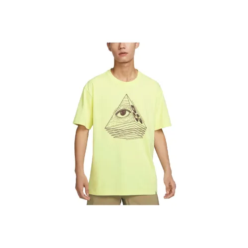 Nike ACG T-Shirts Men Bright Green