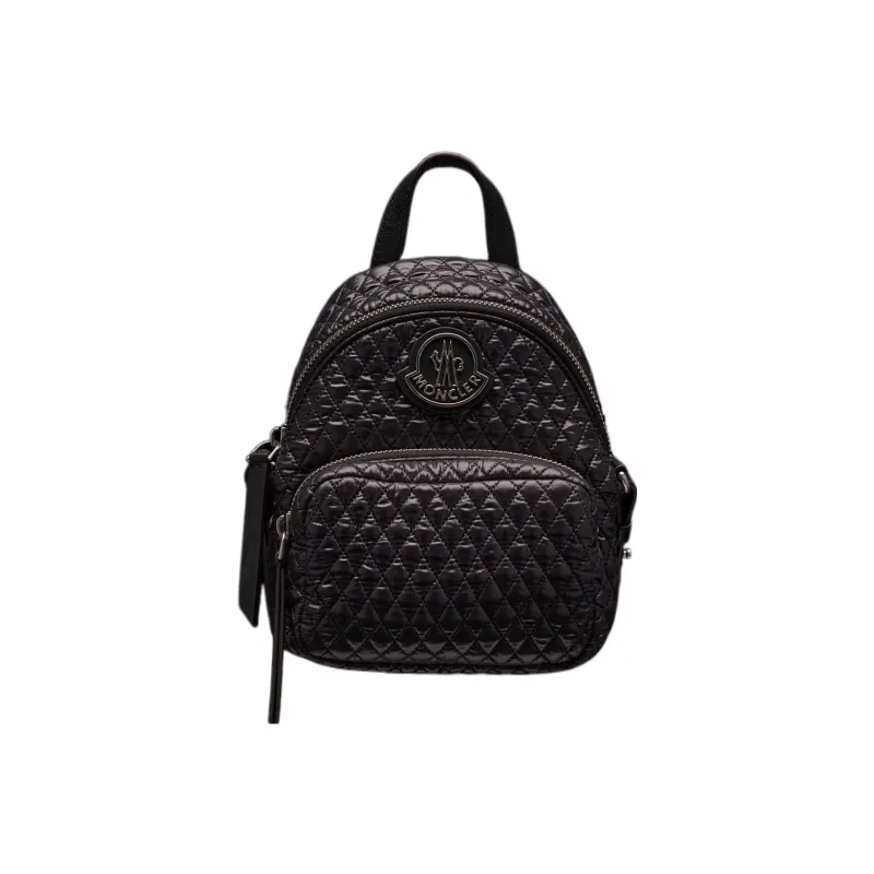 Moncler Kilia Nylon Shoulder Bag, Crossbody Bag Small Size Women's Black-0