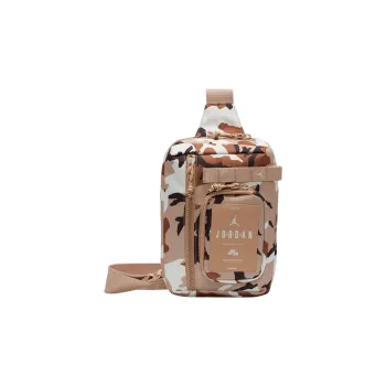 Jordan Nylon With Polyester Crossbody Sling Bag Women's Sand Camouflage