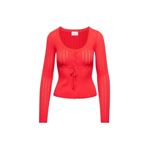 ARITZIA Sweaters Women's Cherry Red