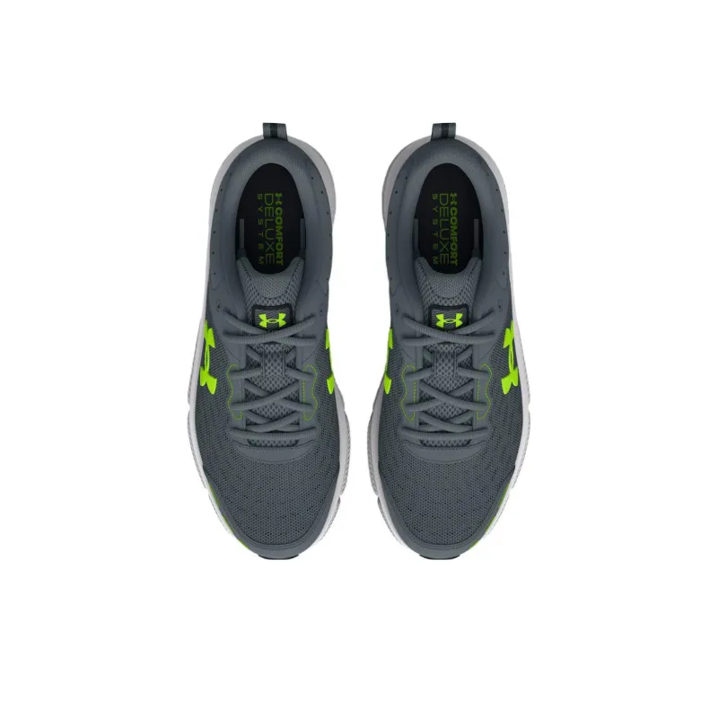 Under Armour Charged Assert 10 'Gravel Lime Surge'-3