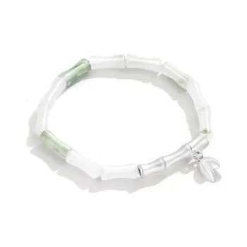 Jingleo Bracelets Women's Bamboo Beaded Bracelet