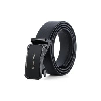 HLA Cow Leather Belts Men's Width  3.5cm