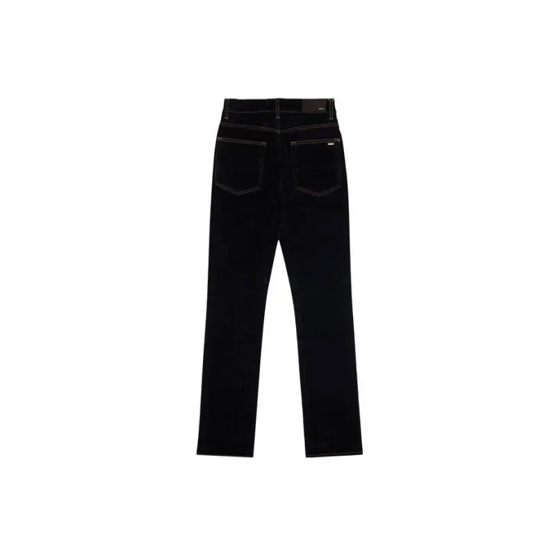 AMIRI Velvet Denim Relaxed Jeans-1
