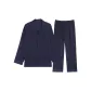 Pocket Men's (Long-Sleeved Pants) Dark Blue Clothing Sets