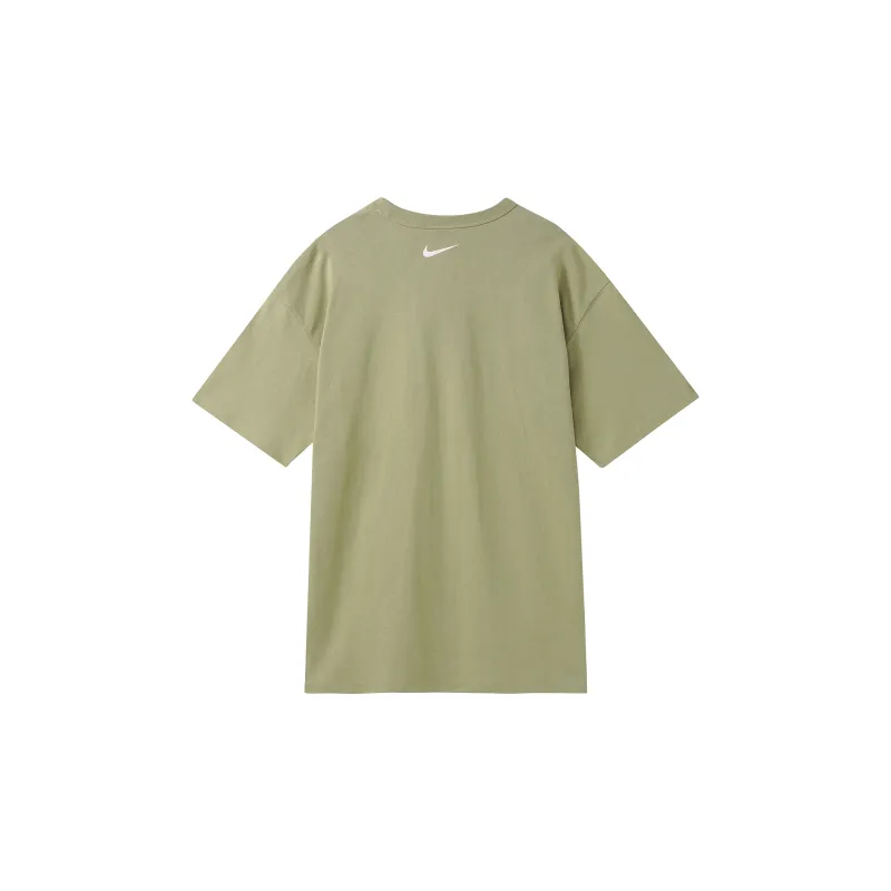 Nike Drop Shoulder Sleeve T-Shirt Men's Olive Green-1
